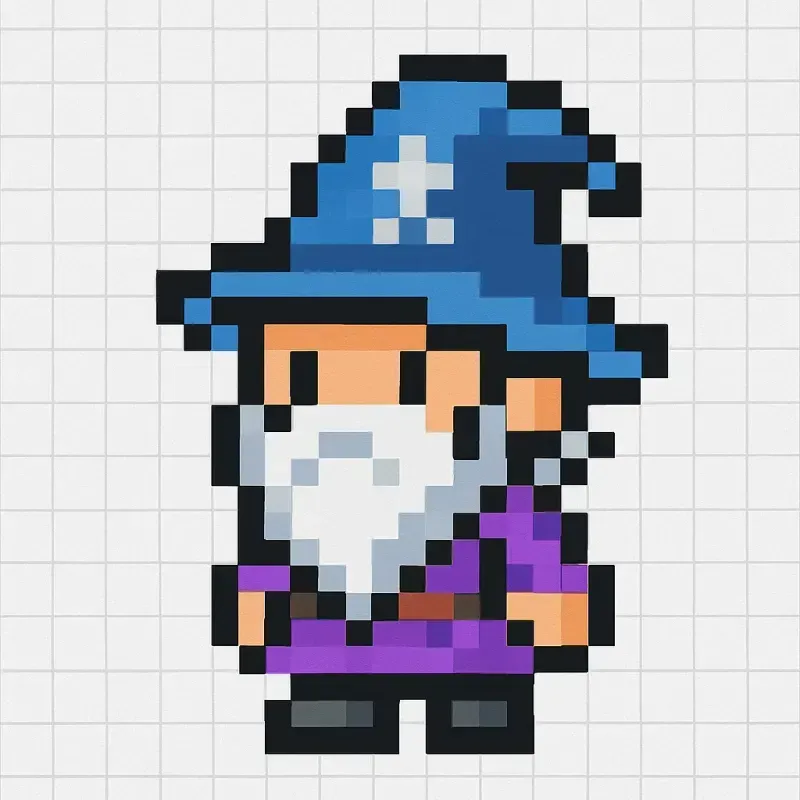 Retro Chibi Pixel Art Designs