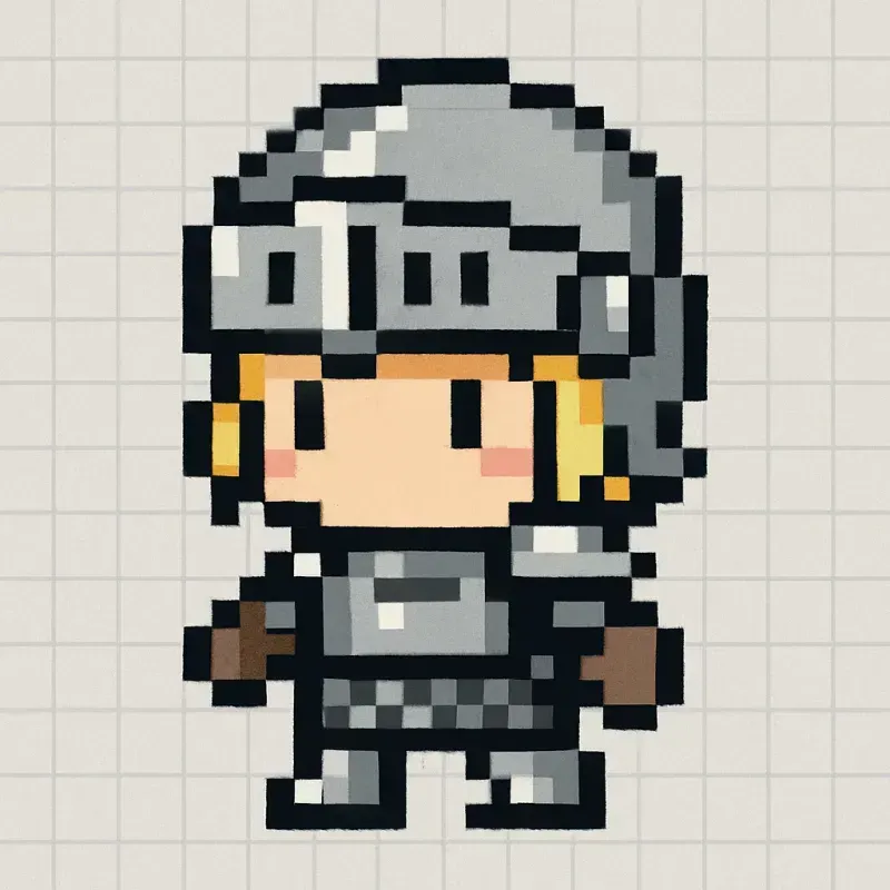 Retro Chibi Pixel Art Designs