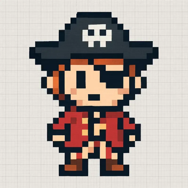 Retro Chibi Pixel Art Designs