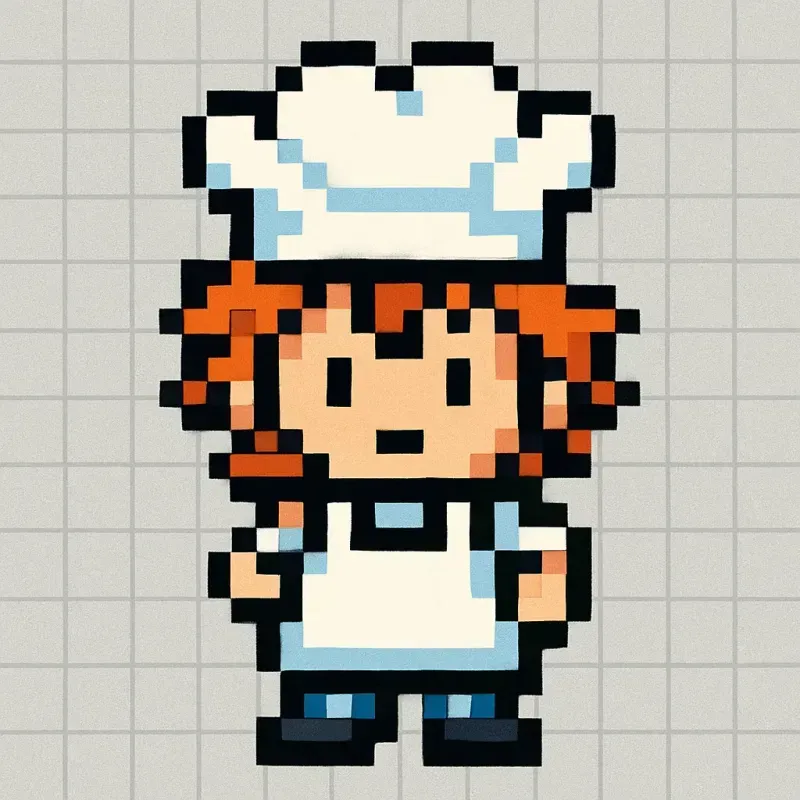 Retro Chibi Pixel Art Designs