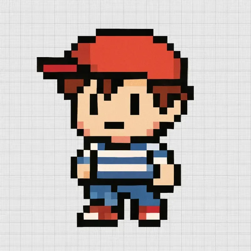 Retro Chibi Pixel Art Designs