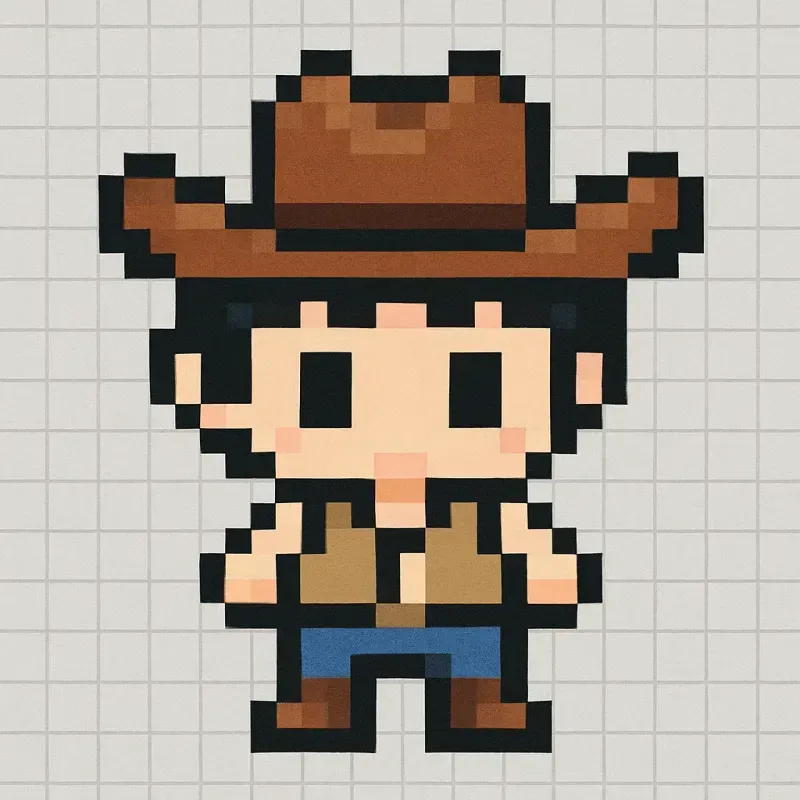 Retro Chibi Pixel Art Designs