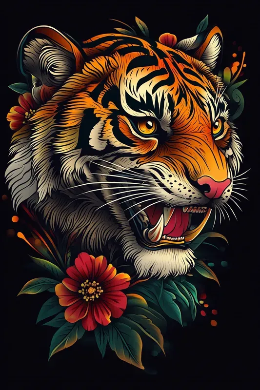 Traditional Tattoo Flash Tee Makers