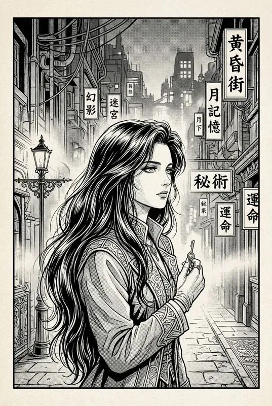 Late 80s Manga Ink Art Studios
