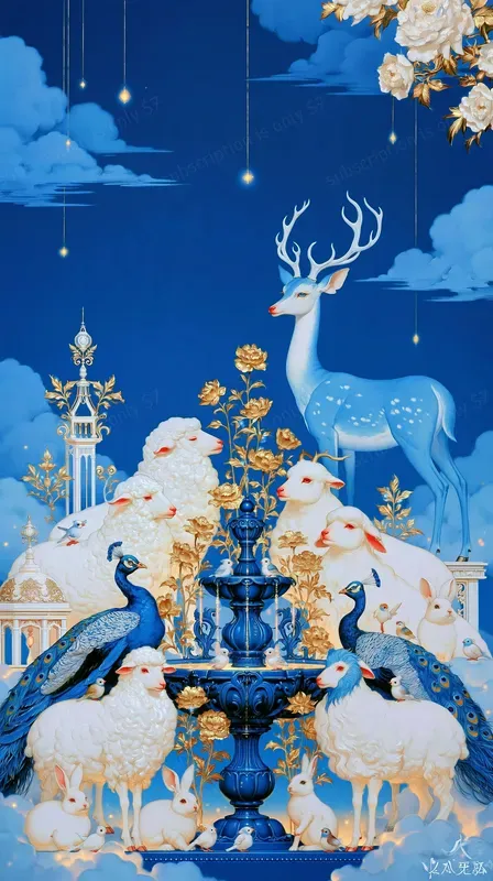 Sapphire Dreamworld Illustrations