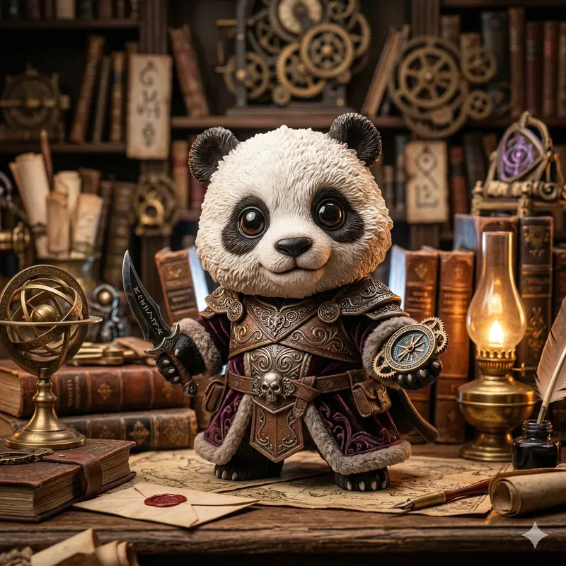 Chibi Vinyl Scriptorium Toy Makers