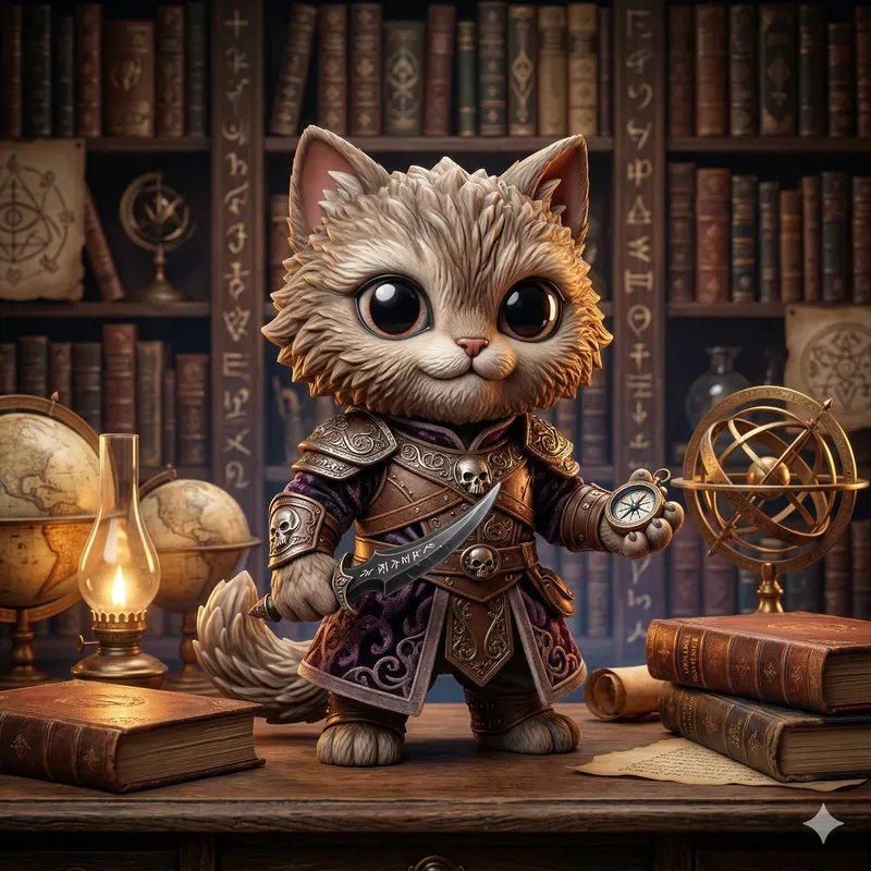 Chibi Vinyl Scriptorium Toy Makers