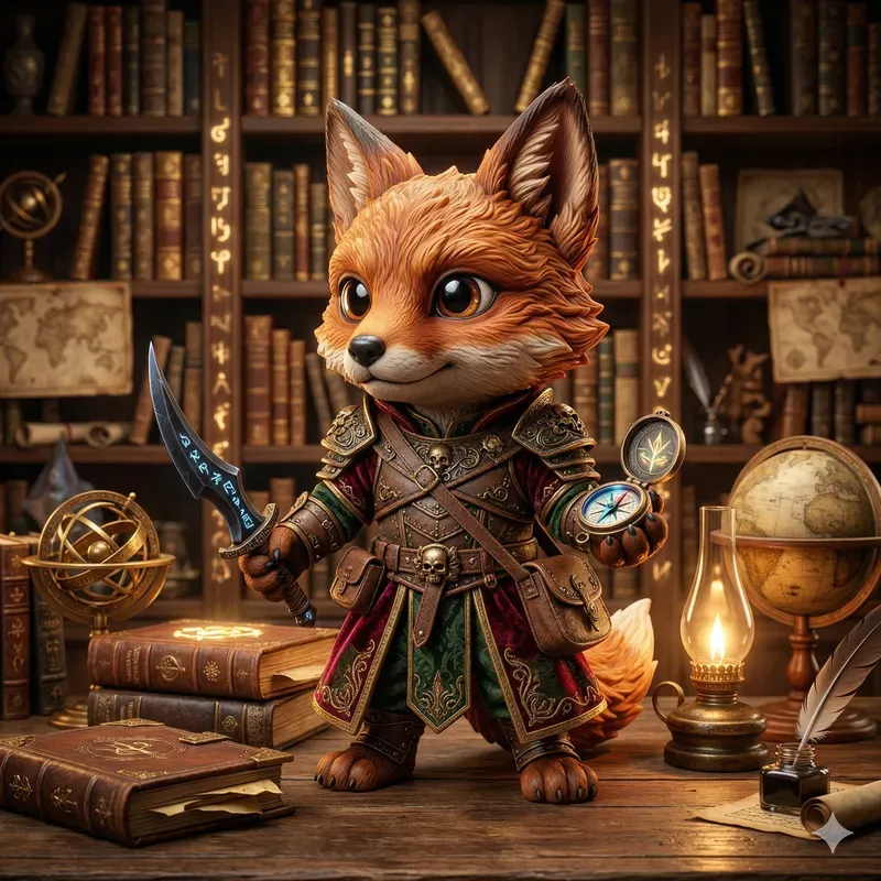 Chibi Vinyl Scriptorium Toy Makers