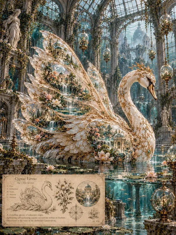 Surreal Porcelain Moth Art