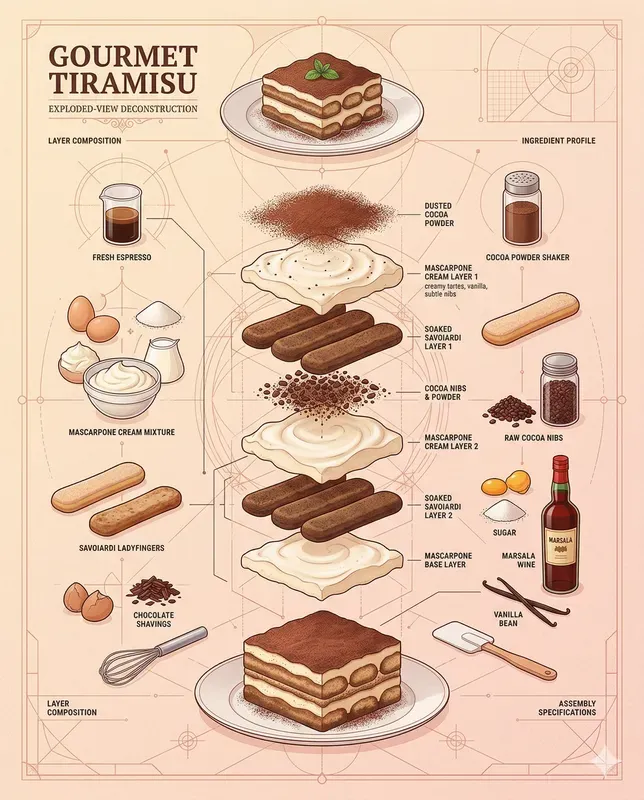 Gourmet Dessert Diagram Masters