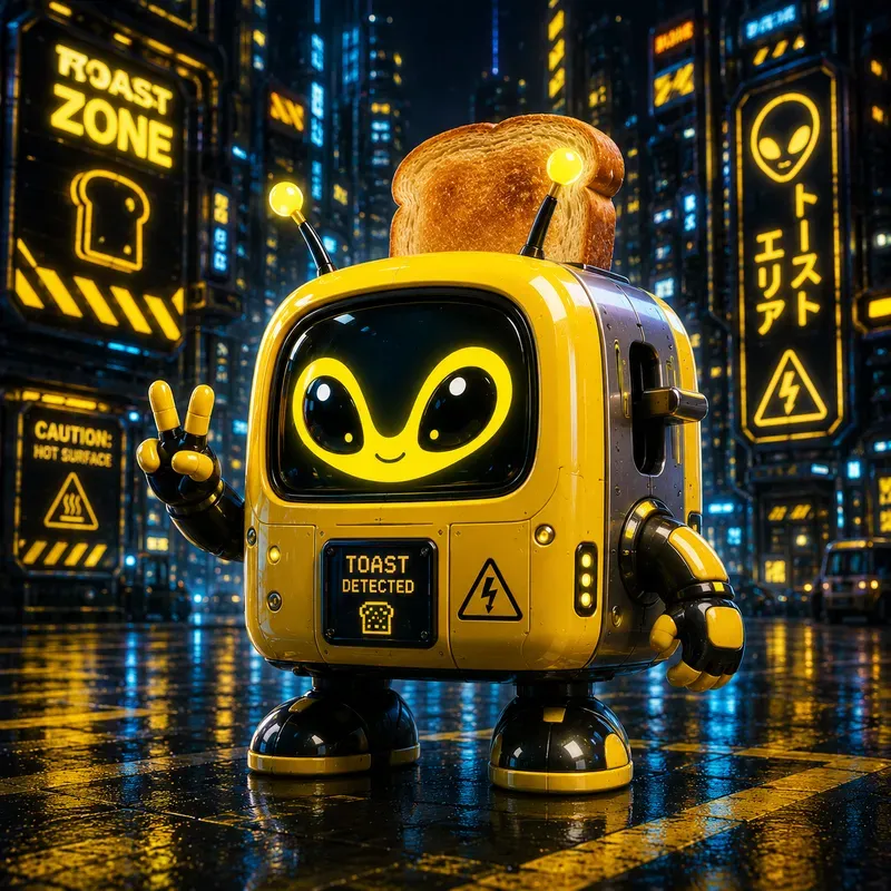Neon Mecha Mascots Collections
