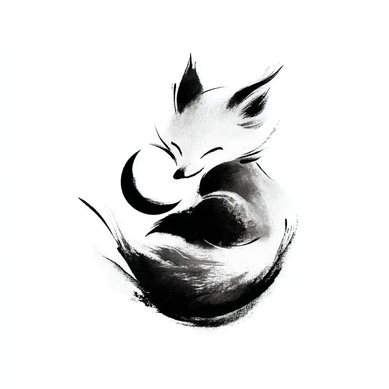 Minimalist Ink Animal Tattoo Sketches
