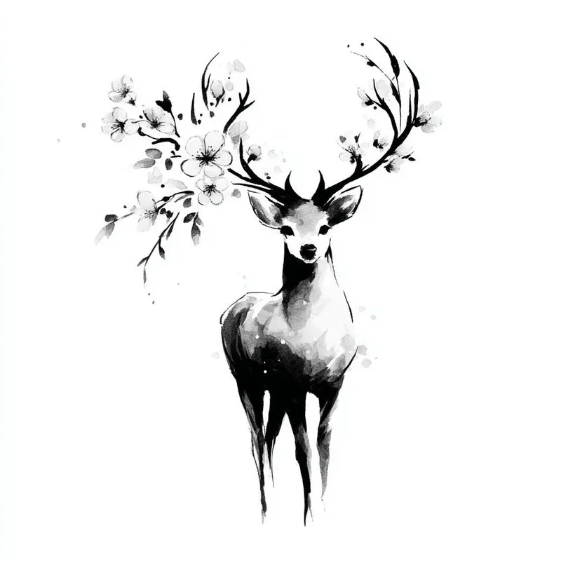 Minimalist Ink Animal Tattoo Sketches