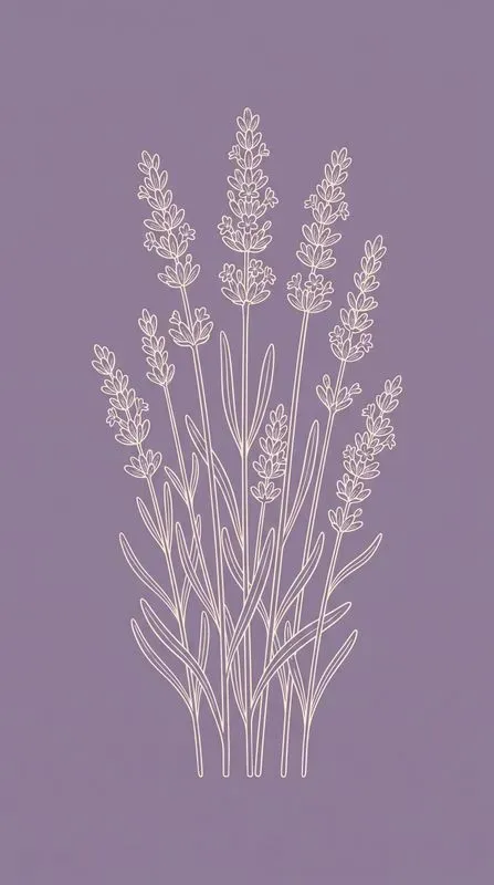 Botanical Minimal Line Art