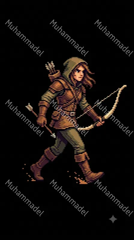 16bit Pixel Art Sprite Generator