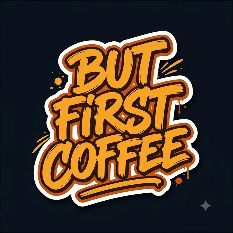 Graffiti Stickers Custom Text