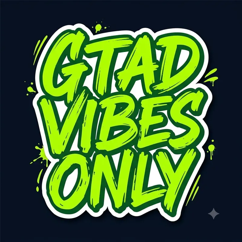 Graffiti Stickers Custom Text
