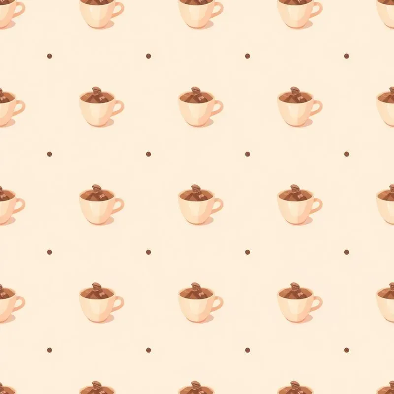 Minimalist Seamless Food Patterns