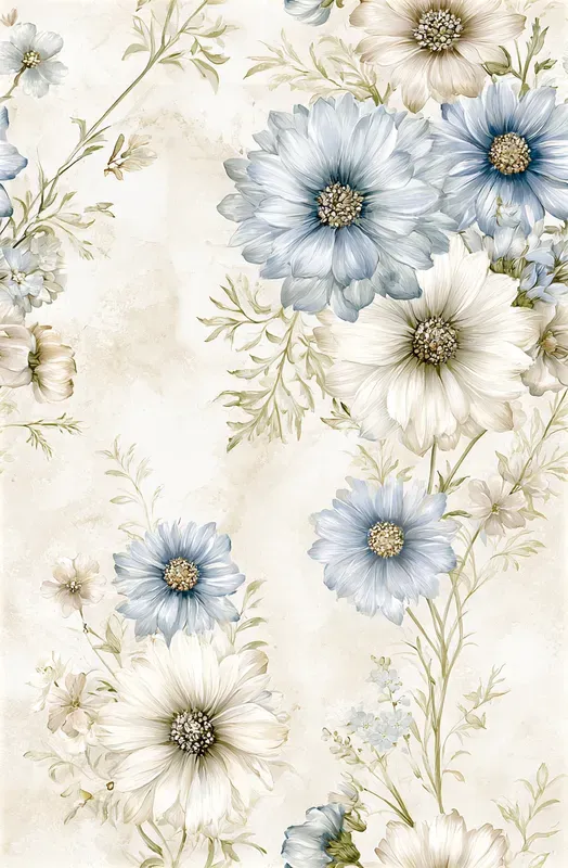 Watercolor Floral Seamless Patterns