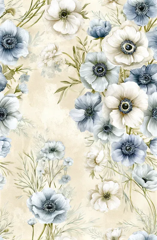 Watercolor Floral Seamless Patterns