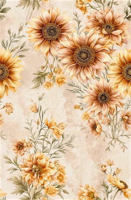 Watercolor Floral Seamless Patterns