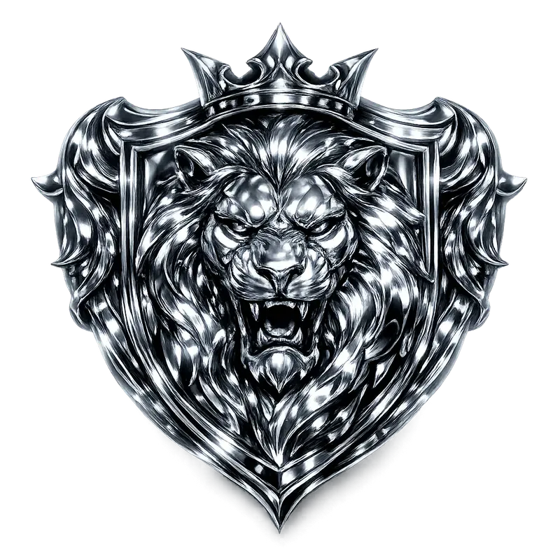 Liquid Metal Emblem Logo Generator