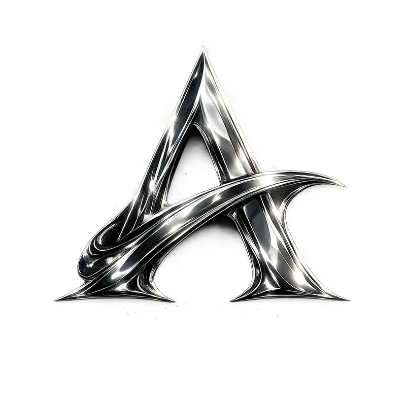 Liquid Metal Emblem Logo Generator