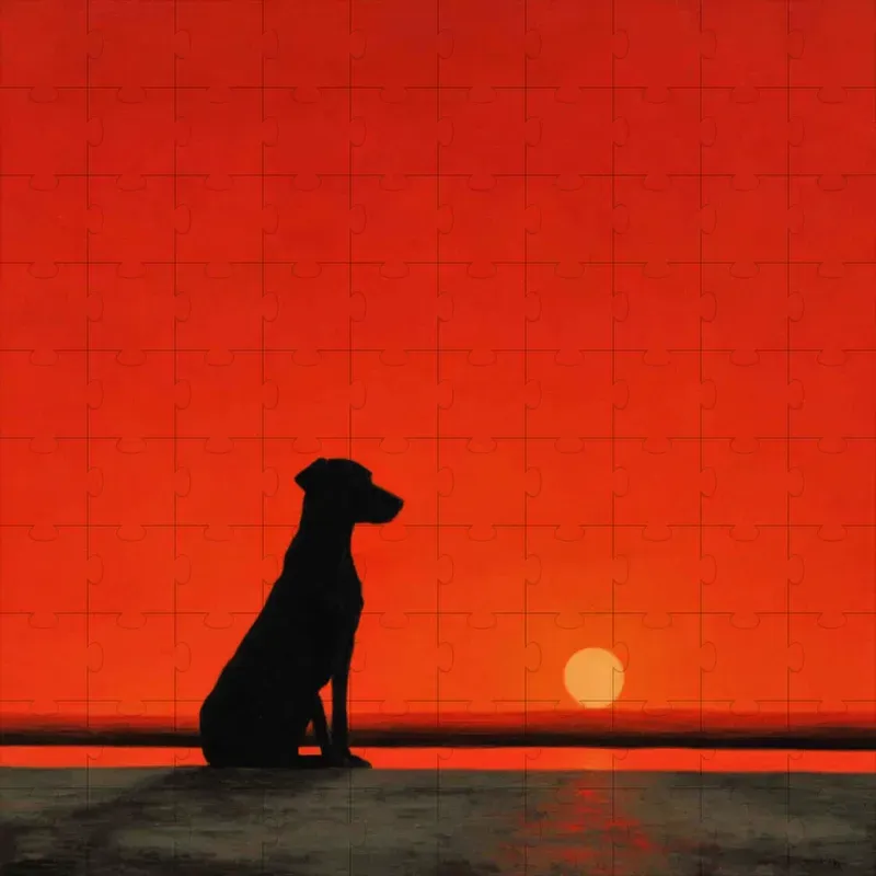 Oil Tonal Silhouettes Minimal Moods