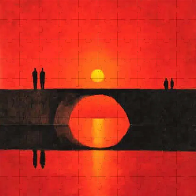 Oil Tonal Silhouettes Minimal Moods