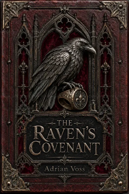 Photorealistic Gothic Book Covers