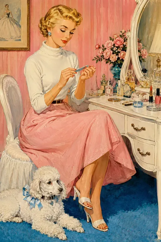 Vintage 1950s Vanity Portraits
