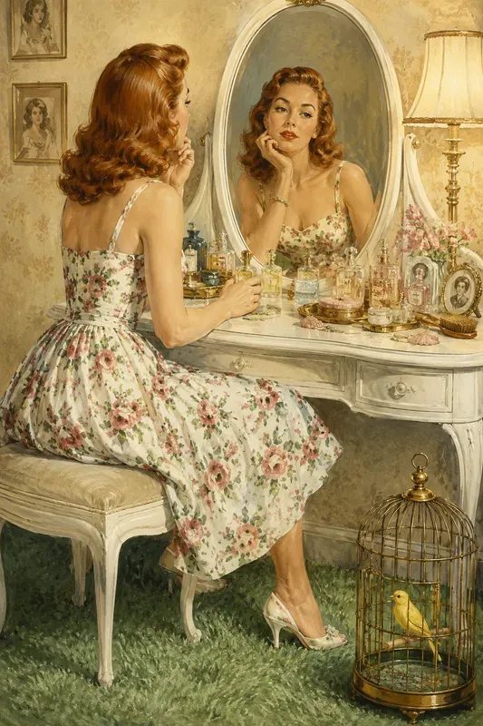 Vintage 1950s Vanity Portraits