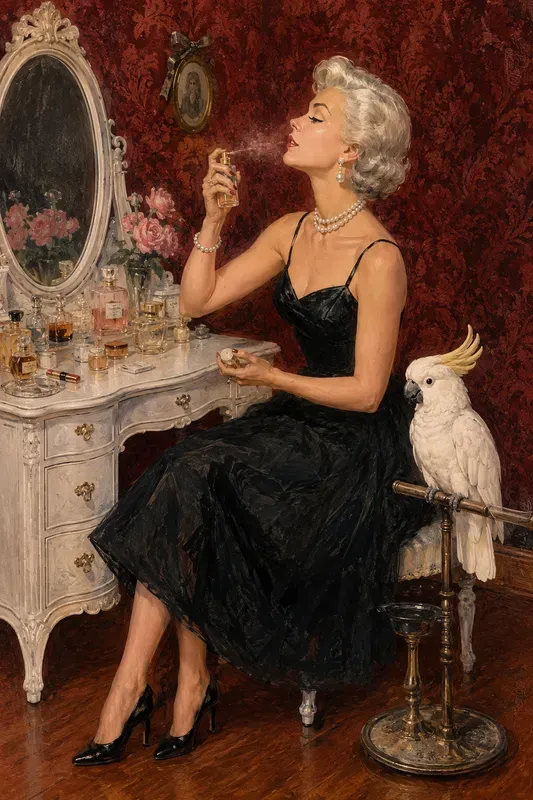 Vintage 1950s Vanity Portraits