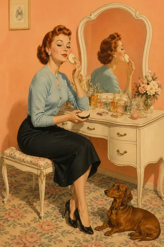 Vintage 1950s Vanity Portraits