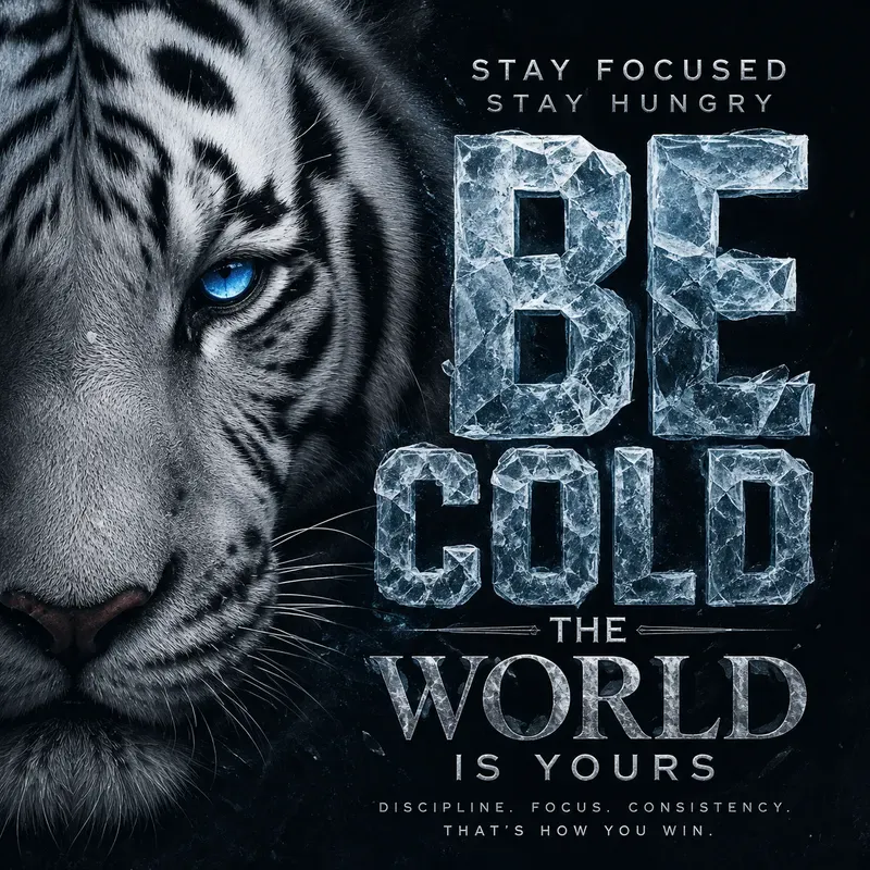 Lion Spirit Typography Art