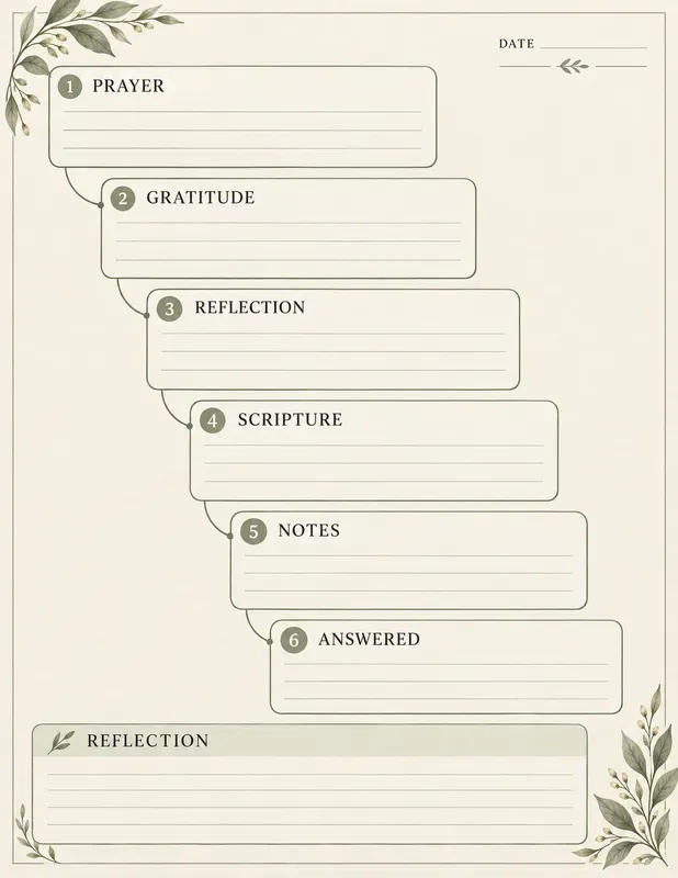 Prayer Journal For Women Templates