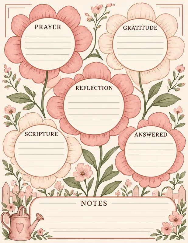 Prayer Journal For Women Templates