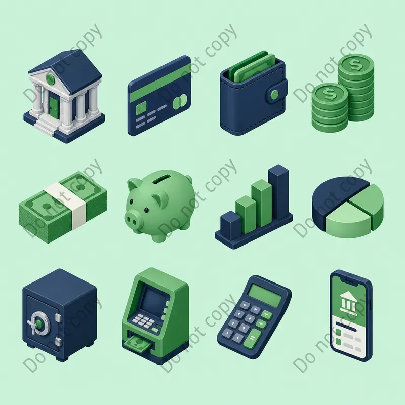 Isometric Icon Sets Any Theme