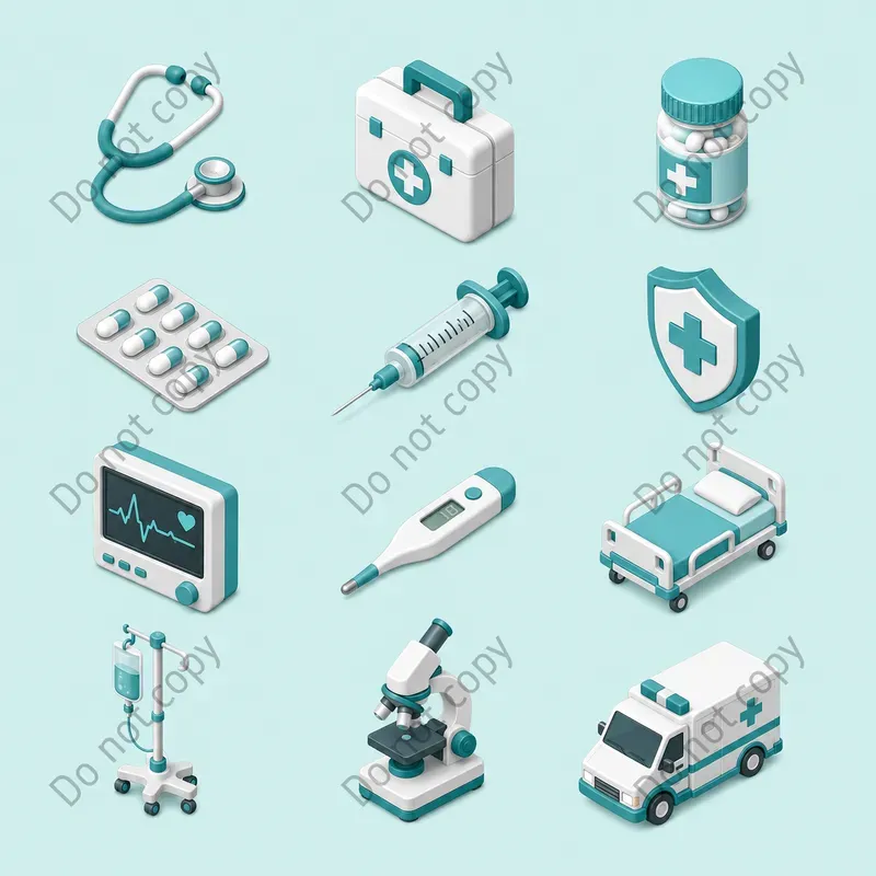 Isometric Icon Sets Any Theme