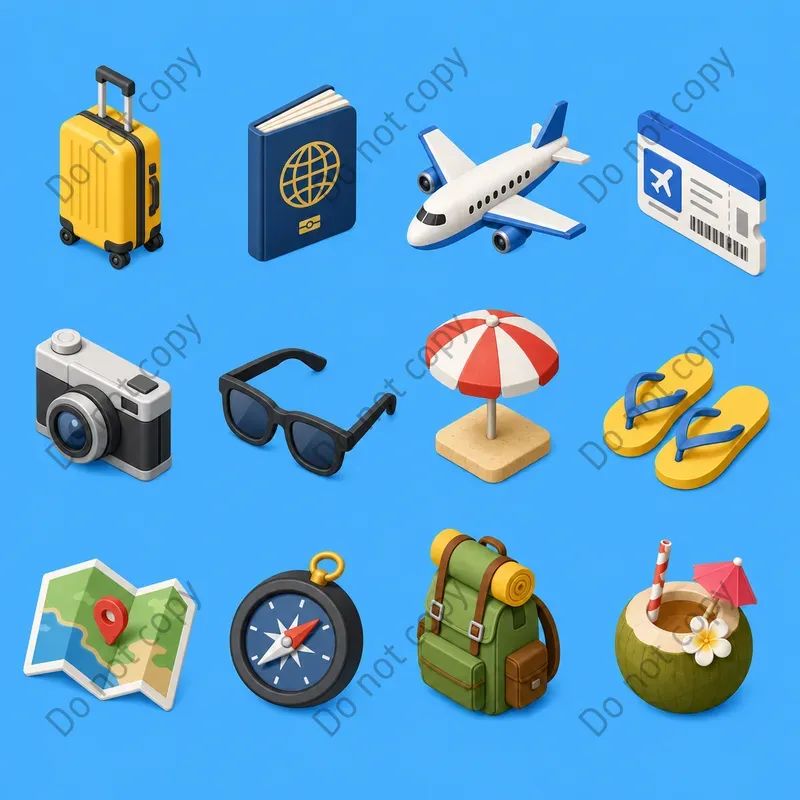 Isometric Icon Sets Any Theme