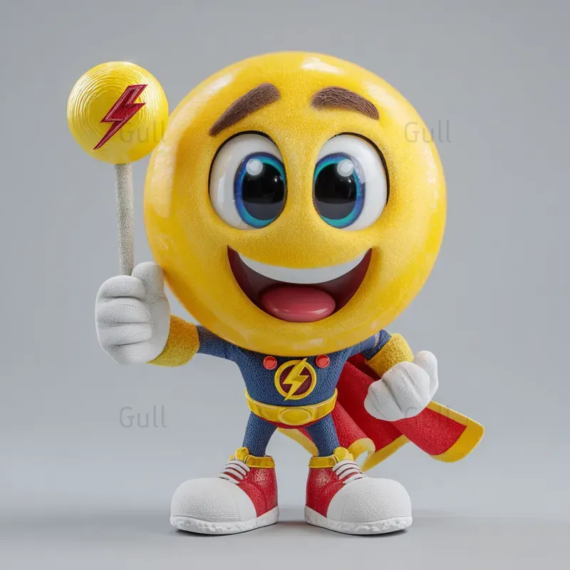 3D Emoji Mascots In Unique Personas