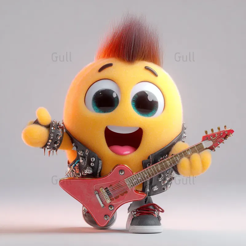 3D Emoji Mascots In Unique Personas