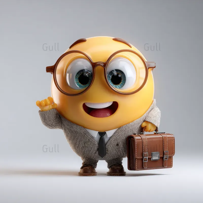 3D Emoji Mascots In Unique Personas