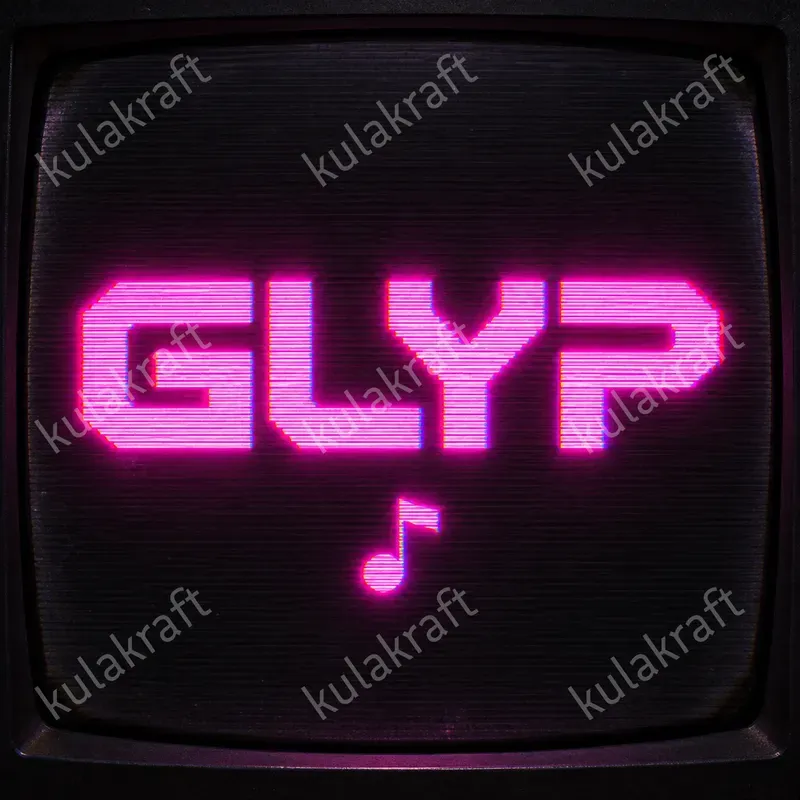 80s Crt Wordmark Logo Designs