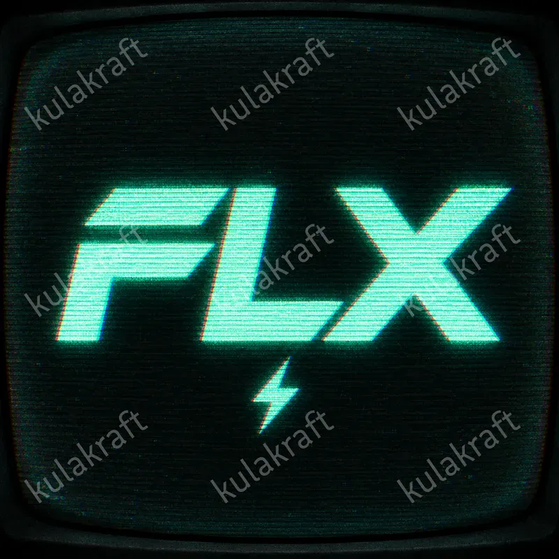 80s Crt Wordmark Logo Designs