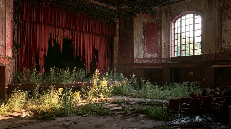 Abandoned Theatres Art Generator