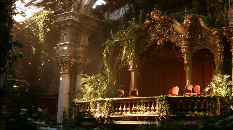 Abandoned Theatres Art Generator