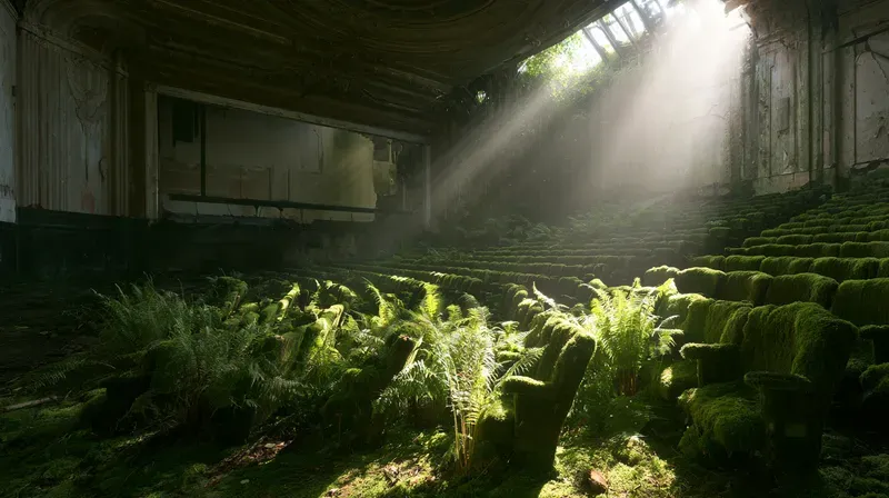 Abandoned Theatres Art Generator