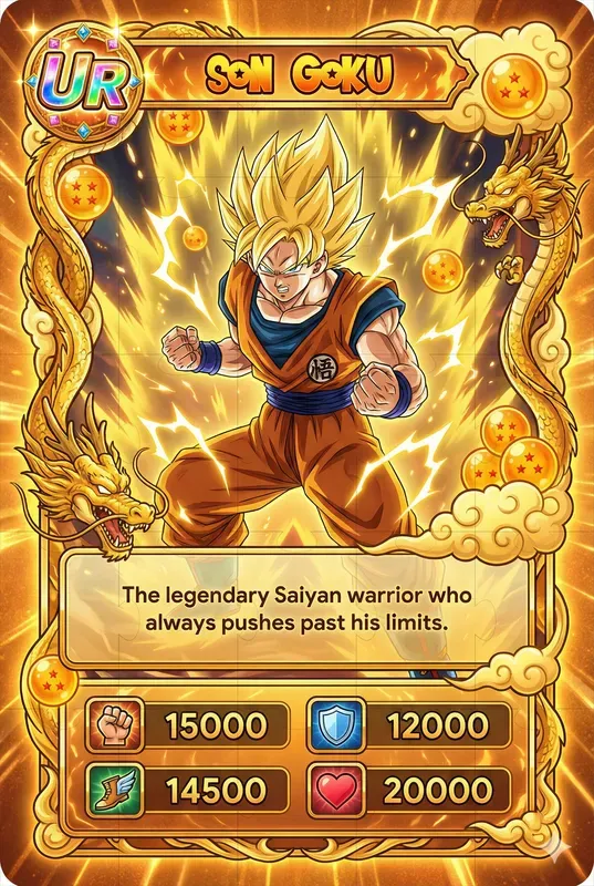Anime Trading Card Game Designs
