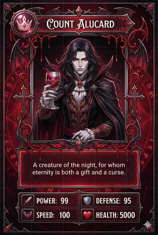 Anime Trading Card Game Designs